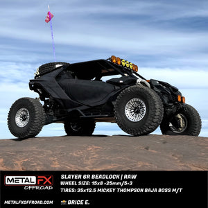 Slayer 6R Beadlock | Raw - Dunes 2 Dezert SXS