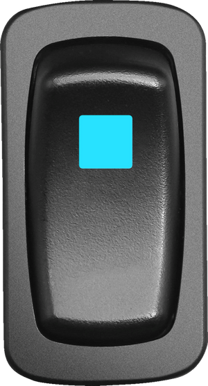 MOOSE OFFROAD Switch - On/Off - Blue GEN-CAR-B