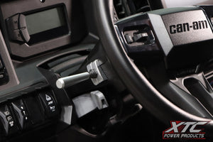 Auto Turn Signal Kit W/ Billet Lever And Front Drl Lights Can