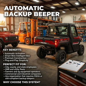 SmartWire Backup Beeper Kit Polaris Ranger (2015+) - Dunes 2 Dezert SXS