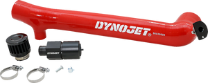 Dynojet silicone Boost Tube Kit with blow-off valve for Polaris RZR XP Turbo and Pro XP