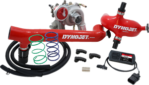 Dynojet Stage 4 Power Package PV3 tuner, clutch, charge tube, and turbo for Polaris RZR Pro XP and Turbo R