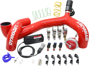Dynojet Stage 4 Power Package PV3 tuner, clutch, charge tube, and turbo for Can-Am Maverick X3