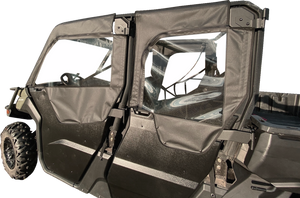 SEIZMIK Soft Upper Doors - Black - Can-Am Defender Max 51-20986
