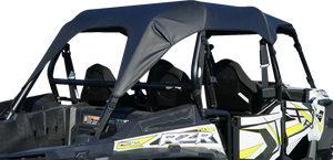 SEIZMIK Soft Upper Doors - Rear Windshield - Roof - Black - Polaris - RZR 51-20990