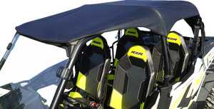 SEIZMIK Soft Upper Doors - Rear Windshield - Roof - Black - Polaris - RZR 51-20990