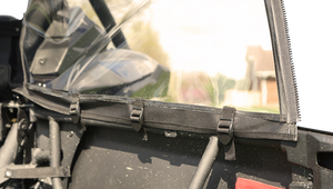 SEIZMIK Soft Full Doors - Rear Window - Black - Can-Am X3 51-20993