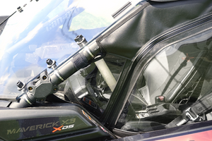 SEIZMIK Soft Full Doors - Rear Window - Black - Can-Am X3 51-20993