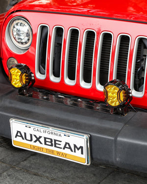 V-ULTRA Series | 5 Inch 172W LED Side Shooter Amber Pod Lights with Amber DRL - Dunes 2 Dezert SXS
