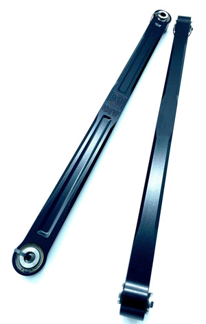 LM UTV Polaris RZR Pro R Rear Sway Bar Links detail showing the bearing and misalignment spacer