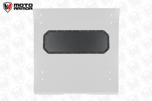 White aluminum roof with tinted sunroof, front drip edge, and rear spoiler for Polaris RZR PRO XP 2 and Turbo R 2 seat UTV models