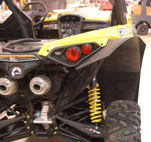 Trail Armor Can-Am Maverick Mud Flaps & Underbed Shield - Dunes 2 Dezert SXS
