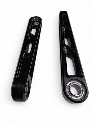 Elektric Off Road black anodized billet front sway bar links for Can-Am Maverick R - product photo 9