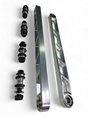 Elektric Off Road clear anodized billet rear sway bar links for Can-Am Maverick R - product photo 5