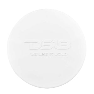 DS18 Marine 6.5in 2-Way 150 Watts RMS 4 ohm Digital LED Lights Bullet Tweeter Covers Included White
