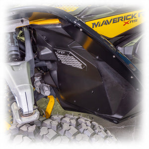 DRT Front Rock Guard Kit for 2024+ Can-Am Maverick R - Dunes 2 Dezert SXS
