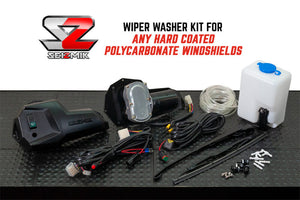 Seizmik Wiper Washer Kit for UTV Windshields - Dunes 2 Dezert SXS