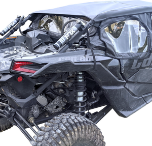 SEIZMIK Soft Upper Doors - Black - Can-Am - Maverick X3 Max 51-20994