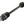 All Balls Racing 8-Ball Extreme Duty axle for Yamaha Rhino 700, view 2