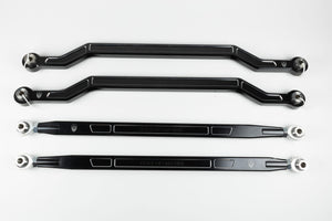Polaris Pro R Turbo R Billet Radius Rods High Clearance - Dunes 2 Dezert SXS