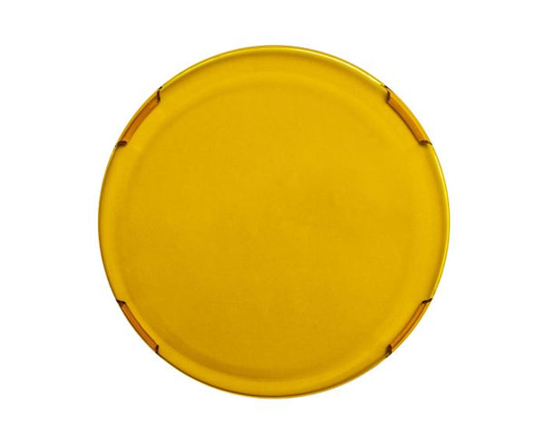 Rigid 360-Series 9in Yellow LED light cover adds protection and visibility with durable snap-on polycarbonate construction