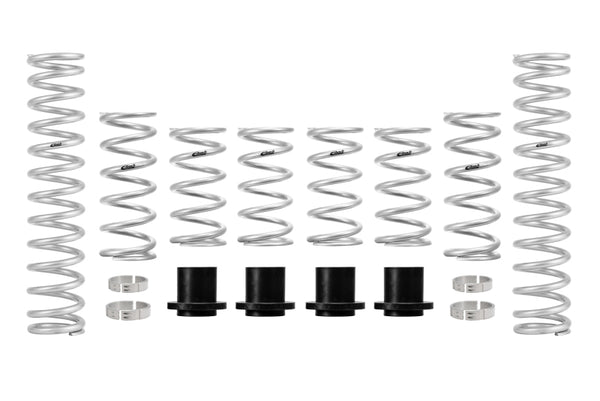Eibach Stage 3 PRO-UTV spring kit for Polaris RZR XP 1000 2-seat with Walker Evans shocks – Set of 8 springs with hardware