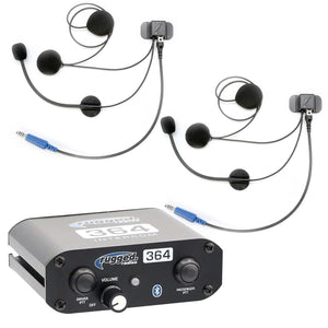 Rugged Radios 364 intercom kit with helmet wiring kits for riders who wear helmets in a UTV or rally car