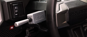 2024+ Polaris XPEDITION turn signal kit with billet lever, LED lights, OEM plug-in harness, hazard switch, and license plate output