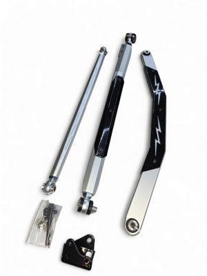 Elektric Off Road clear anodized high clearance radius rods for Can-Am Maverick R - product photo 2