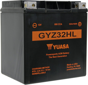 YUASA AGM Battery - GYZ32HL YUAM732GHL