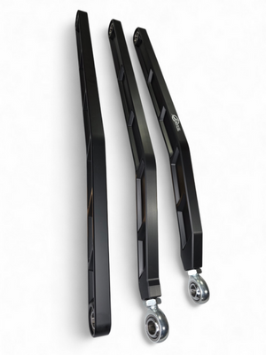 Elektric Off Road black anodized high clearance billet radius rods for 72-inch Can-Am Maverick X3 RS - product photo 2