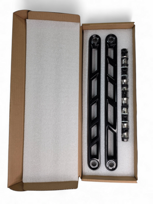 Elektric Off Road black anodized billet rear sway bar links for Can-Am Maverick R - product photo 5