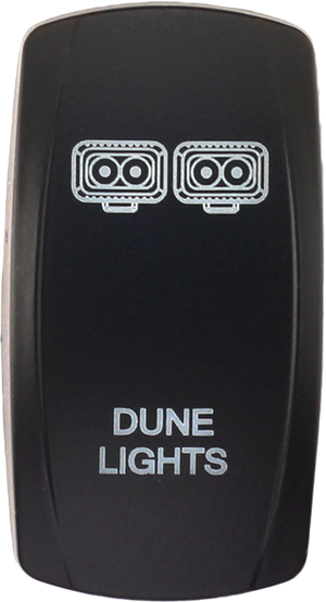 Dune Light rocker switch cover compatible with Contura V, fits XTC, Daystar, and sPod switch systems, rocker actuator only