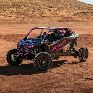 VooDoo Pro R 4 Fastback roll cage side profile on Polaris RZR