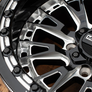 Slayer R Beadlock | Gloss Black Contrast Cut - Dunes 2 Dezert SXS