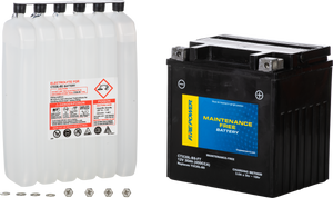 Fire Power CTX30L-BS maintenance-free AGM battery for Polaris RZR with acid pack