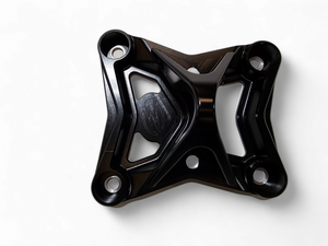 Elektric Off Road black 6-bolt billet radius rod plate with tow hook for Can-Am Maverick X3 - product photo 5