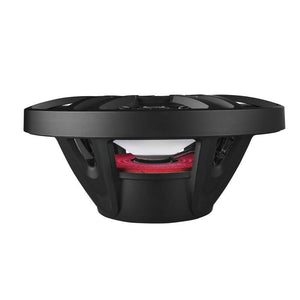 DS18 NXL Series Coaxial Marine Speaker w RGB Lights 6x9in 2-Way 125 Watts RMS 4 ohm Black w Cover
