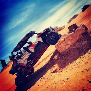 Polaris RZR XP 1000 Turbo 4 Seater Tree Kickers - Dunes 2 Dezert SXS