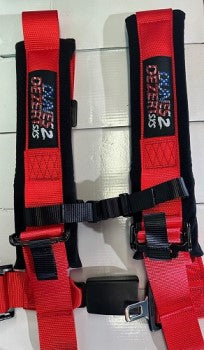 D2D 4.2 Auto Buckle 4-Point Harness – UTV Safety Gear - Dunes 2 Dezert SXS