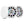 DS18 Marine 6.5in 2-Way 150 Watts RMS 4 ohm Digital LED Lights Bullet Tweeter Covers Included White
