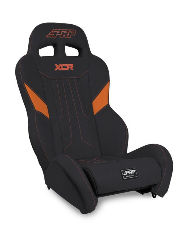 PRP XCR Suspension Seat - Black/Orange