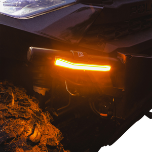 RAVEK Turn Signal Kit - Amber - White Running Lights - Can-Am Commander 65-500
