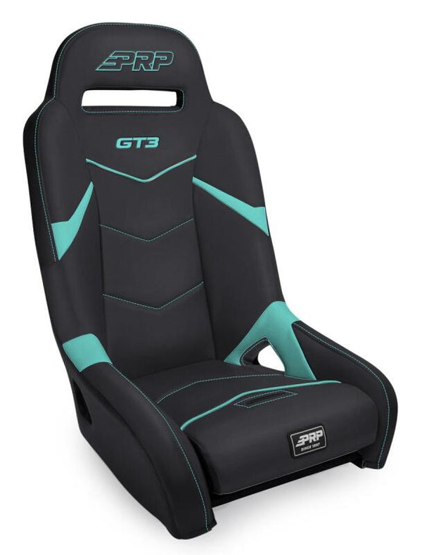 PRP GT3 Suspension Seat - Black/Teal
