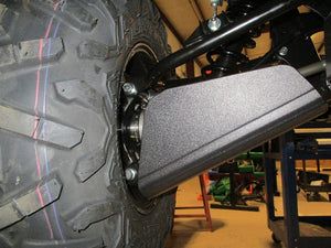 Trail Armor Yamaha Viking A-arm guards, close-up