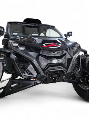Elektric Off Road Volt 3-piece steel and aluminum grille for Can-Am Maverick R - product photo 9