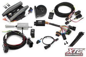 Auto Turn Signal Kit W/ Billet Lever And Front Drl Lights Cfm