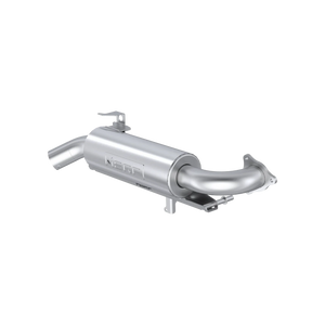 MBRP Polaris RZR Pro XP/Turbo R Slip-On Exhaust, T304 stainless steel, Performance Series, moderate sound
