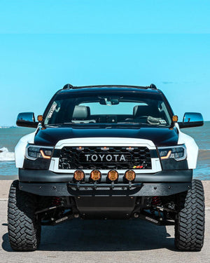 V-ULTRA Series | 5 Inch 172W LED Side Shooter Amber Pod Lights with Amber DRL - Dunes 2 Dezert SXS
