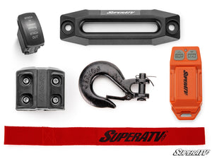 4500 Lb. UTV/ATV Winch with Synthetic Rope & Remote - Dunes 2 Dezert SXS